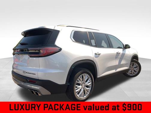 White Frost Tricoat 2024 GMC Acadia Elevation