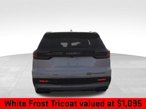 White Frost Tricoat 2024 GMC Acadia Elevation