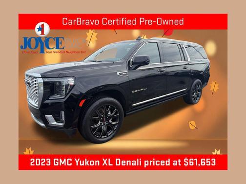 Onyx Black 2023 GMC Yukon XL Denali