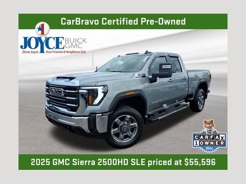 Sterling Metallic 2025 GMC Sierra 2500 SLE
