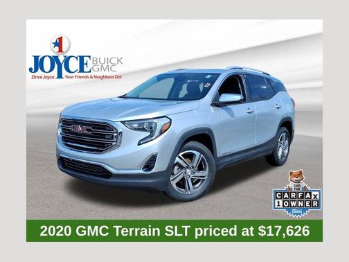 Quicksilver Metallic 2020 GMC Terrain SLT