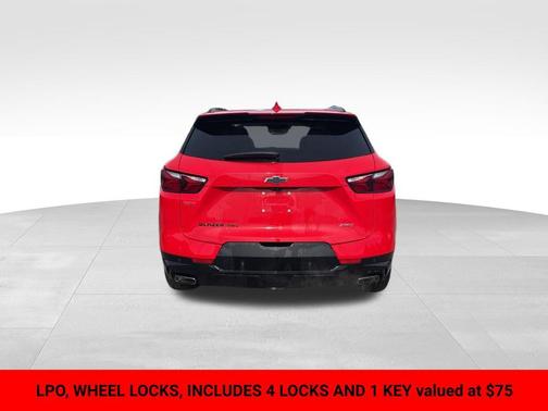 Red Hot 2019 Chevrolet Blazer RS