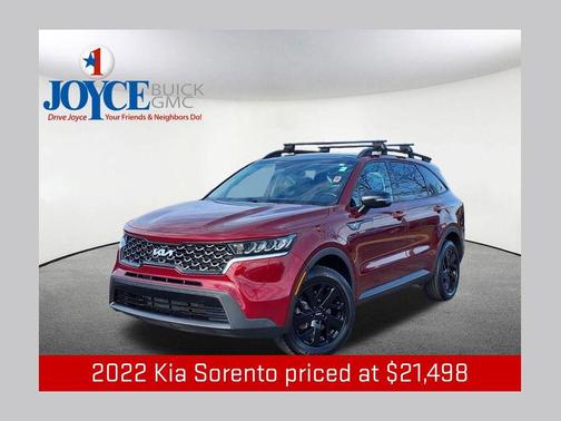 Passion Red Tintcoat 2022 Kia Sorento S