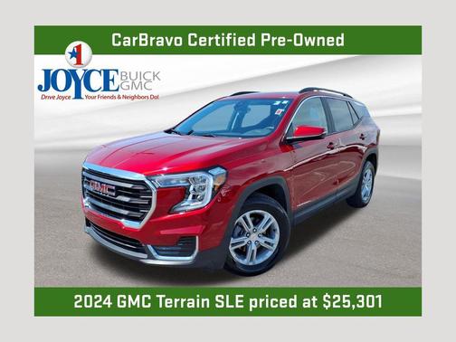 Volcanic Red Tintcoat 2024 GMC Terrain SLE