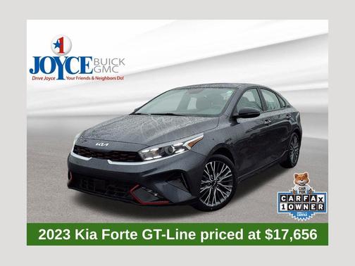 Gravity Gray 2023 Kia Forte GT-Line