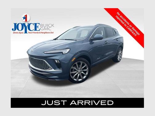Ocean Blue Metallic 2024 Buick Encore GX Avenir
