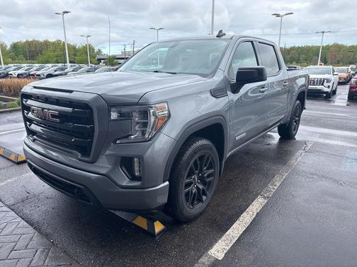 Satin Steel Metallic 2021 GMC Sierra 1500 Elevation