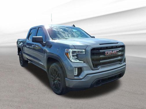 Satin Steel Metallic 2021 GMC Sierra 1500 Elevation