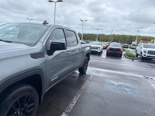 Satin Steel Metallic 2021 GMC Sierra 1500 Elevation