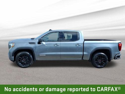 Satin Steel Metallic 2021 GMC Sierra 1500 Elevation