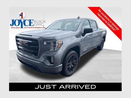 Satin Steel Metallic 2021 GMC Sierra 1500 Elevation