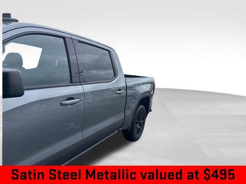Satin Steel Metallic 2021 GMC Sierra 1500 Elevation