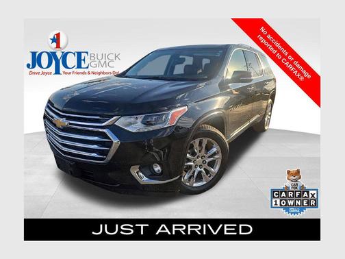 Mosaic Black Metallic 2018 Chevrolet Traverse High Country