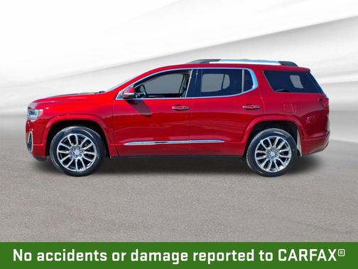 Volcanic Red Tintcoat 2023 GMC Acadia Denali
