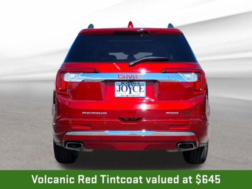 Volcanic Red Tintcoat 2023 GMC Acadia Denali