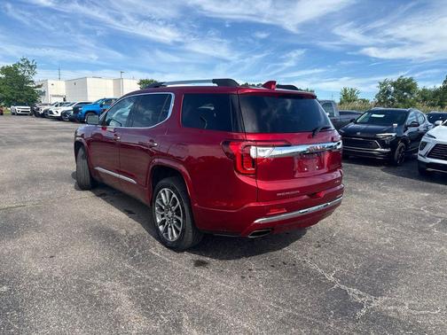 Volcanic Red Tintcoat 2023 GMC Acadia Denali