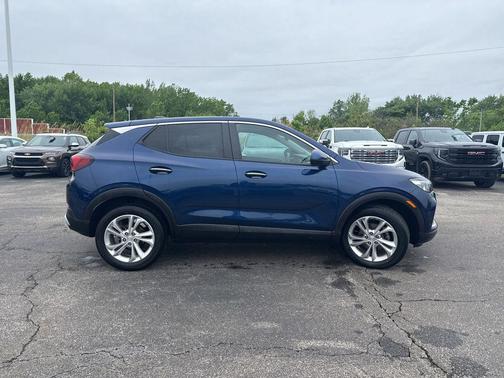 Sapphire Metallic 2023 Buick Encore GX Preferred