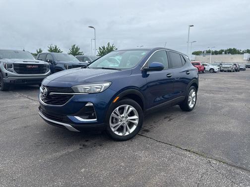 Sapphire Metallic 2023 Buick Encore GX Preferred