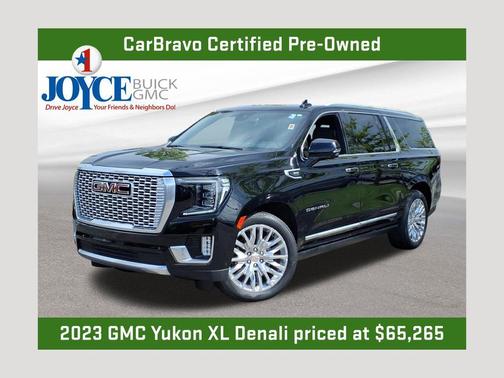 Onyx Black 2023 GMC Yukon XL Denali