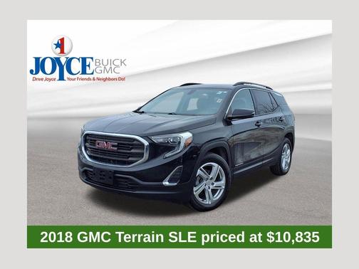 Ebony Twilight Metallic 2018 GMC Terrain SLE