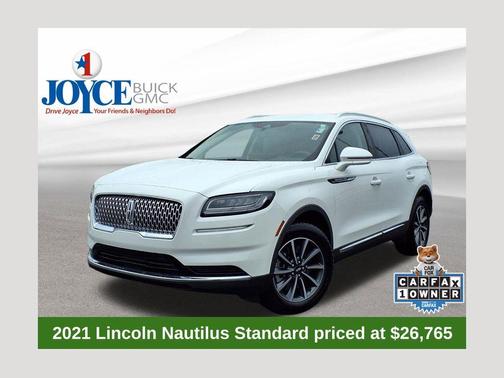 Pristine White 2021 Lincoln Nautilus Standard