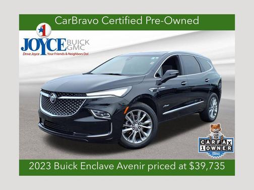 Ebony Twilight Metallic 2023 Buick Enclave Avenir