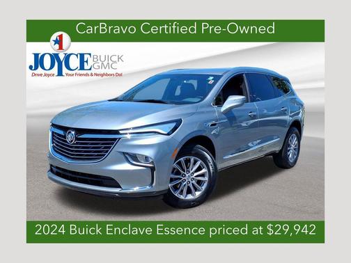 Moonstone Gray Metallic 2024 Buick Enclave Essence
