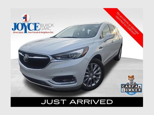 White Frost Tricoat 2020 Buick Enclave Premium Group