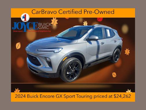 Moonstone Gray Metallic 2024 Buick Encore GX Sport Touring
