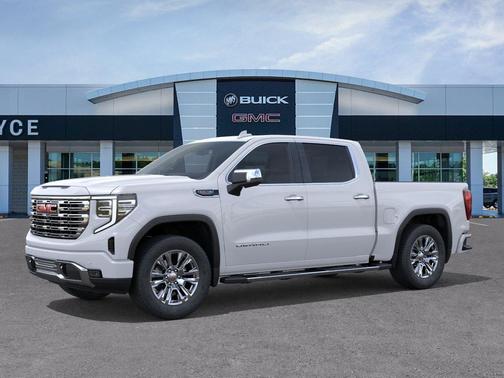 Glacier White Tricoat 2026 GMC Sierra 1500 Denali