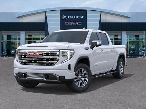 Glacier White Tricoat 2026 GMC Sierra 1500 Denali