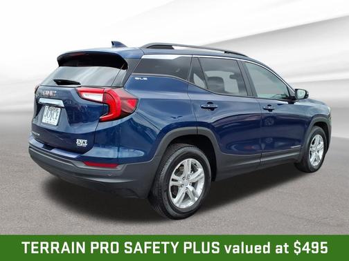 Marine Metallic 2023 GMC Terrain SLE