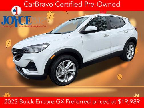Summit White 2023 Buick Encore GX Preferred