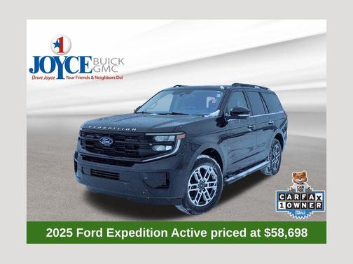 Black Metallic 2025 Ford Expedition Active
