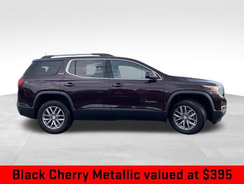 Black Cherry Metallic 2017 GMC Acadia SLE-2