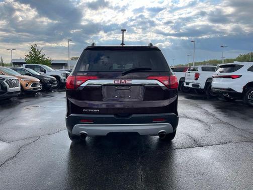 Black Cherry Metallic 2017 GMC Acadia SLE-2