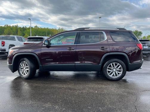 Black Cherry Metallic 2017 GMC Acadia SLE-2