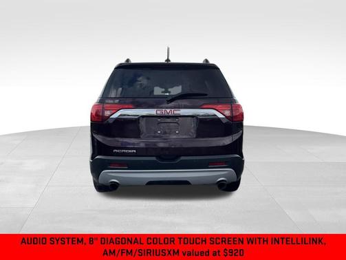 Black Cherry Metallic 2017 GMC Acadia SLE-2