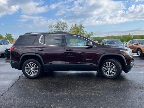 Black Cherry Metallic 2017 GMC Acadia SLE-2