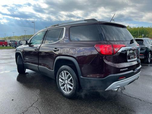 Black Cherry Metallic 2017 GMC Acadia SLE-2