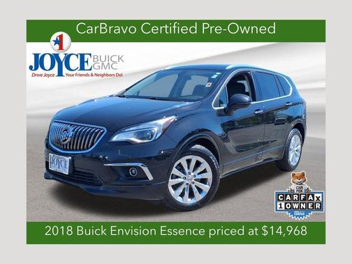 Ebony Twilight Metallic 2018 Buick Envision Essence