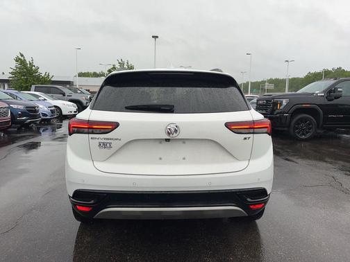 Summit White 2021 Buick Envision Preferred
