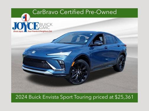 Ocean Blue Metallic 2024 Buick Envista Sport Touring