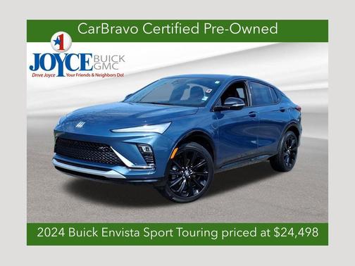 Ocean Blue Metallic 2024 Buick Envista Sport Touring