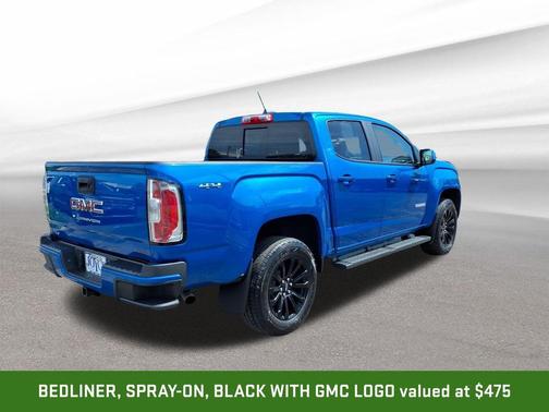 Dynamic Blue Metallic 2022 GMC Canyon Elevation