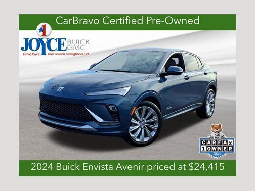 Ocean Blue Metallic 2024 Buick Envista Avenir