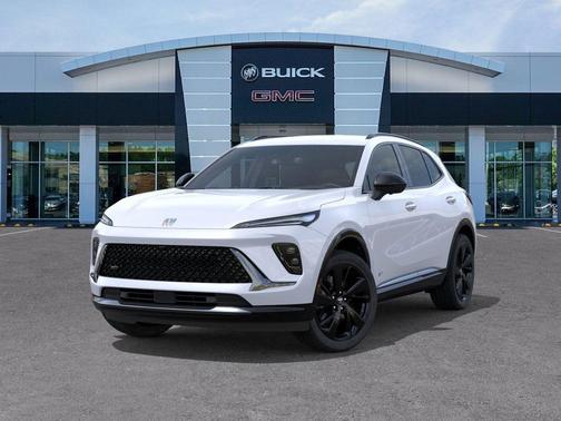 Iridescent White Tricoat 2026 Buick Envision Sport Touring AWD