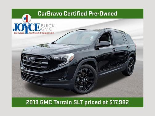 Ebony Twilight Metallic 2019 GMC Terrain SLT