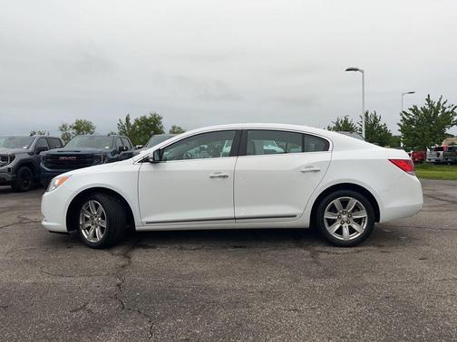 Summit White 2012 Buick LaCrosse Leather
