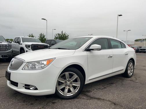 Summit White 2012 Buick LaCrosse Leather